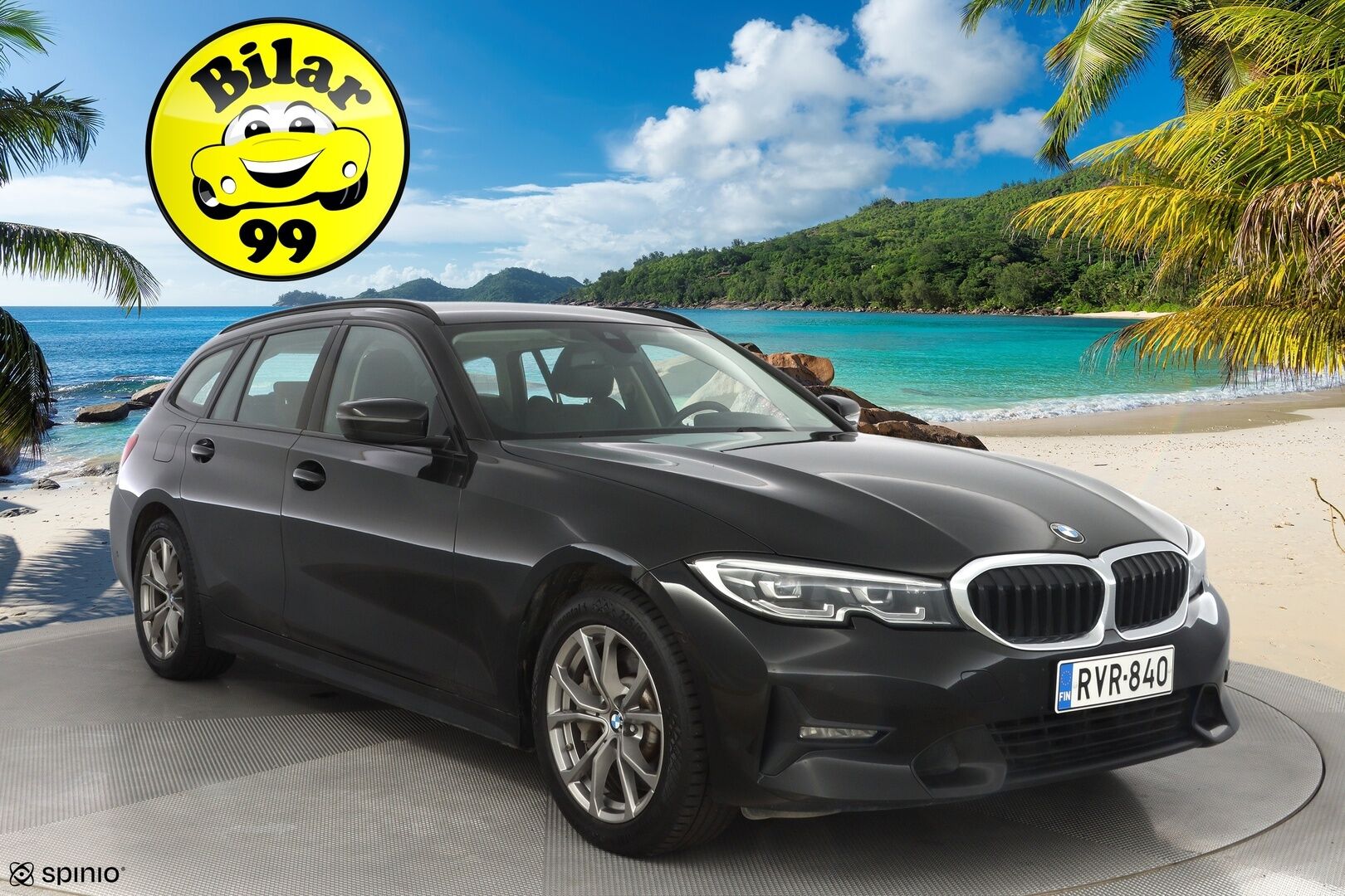 BMW 330E 2021 G21 Touring 330e Business Sport *Digimittari / Harman&Kardon / P.Kamera / Vakkari / Sporttipenkit / Koukku / Apple&Android* - Juuri huollettu / Kahdet vanteet / Säännöllinen huoltohistoria / Katsastus 5.2027