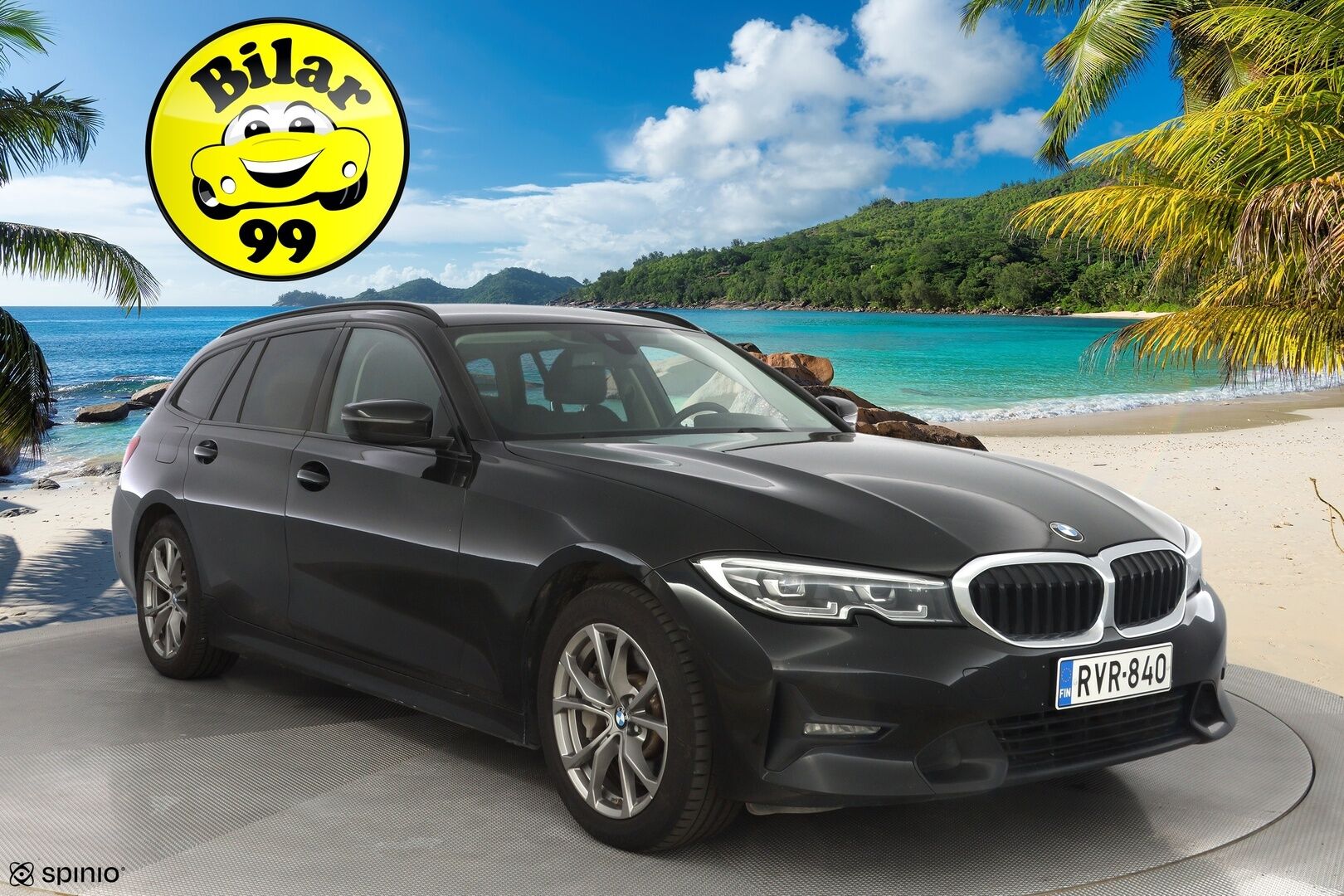 BMW 330E 2021 G21 Touring 330e Business Sport *Digimittari / Harman&Kardon / P.Kamera / Vakkari / Sporttipenkit / Koukku / Apple&Android* - Juuri huollettu / Kahdet vanteet / Säännöllinen huoltohistoria / Katsastus 5.2027