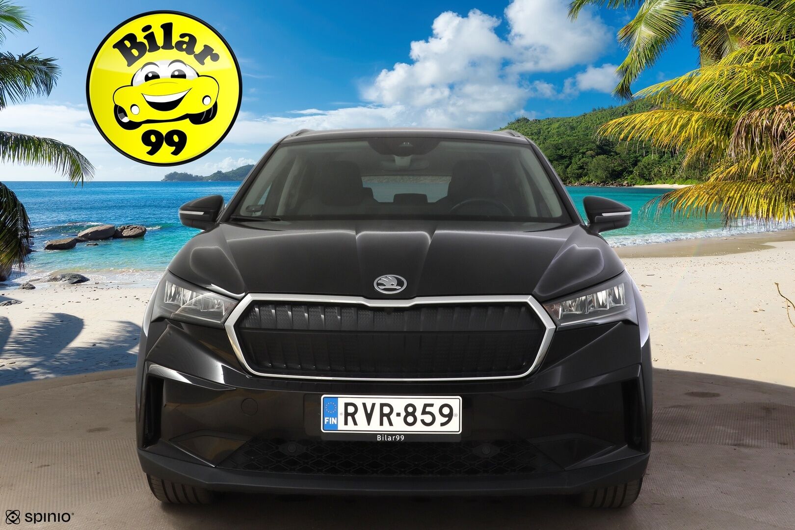 Skoda Enyaq 2021 80 iV 82kWh * Metalliväri / Peruutuskamera /  Crystal- Led * - Kahdet huippukuntoiset renkaat / 2x Vanteet / 2x Avain / Näyttävä isoakkuinen * - HULLUT AVAJAISHULINAT KORKOTARJOUS 3,29 %