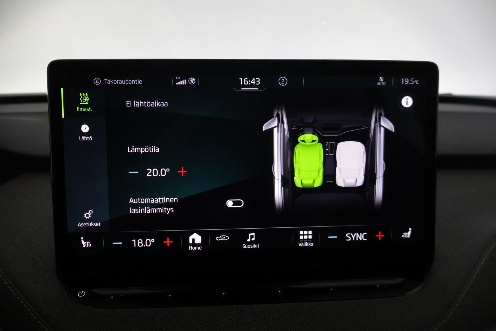 Skoda Enyaq 2021 80 iV 82kWh * Metalliväri / Peruutuskamera /  Crystal- Led * - Kahdet huippukuntoiset renkaat / 2x Vanteet / 2x Avain / Näyttävä isoakkuinen * - HULLUT AVAJAISHULINAT KORKOTARJOUS 3,29 %