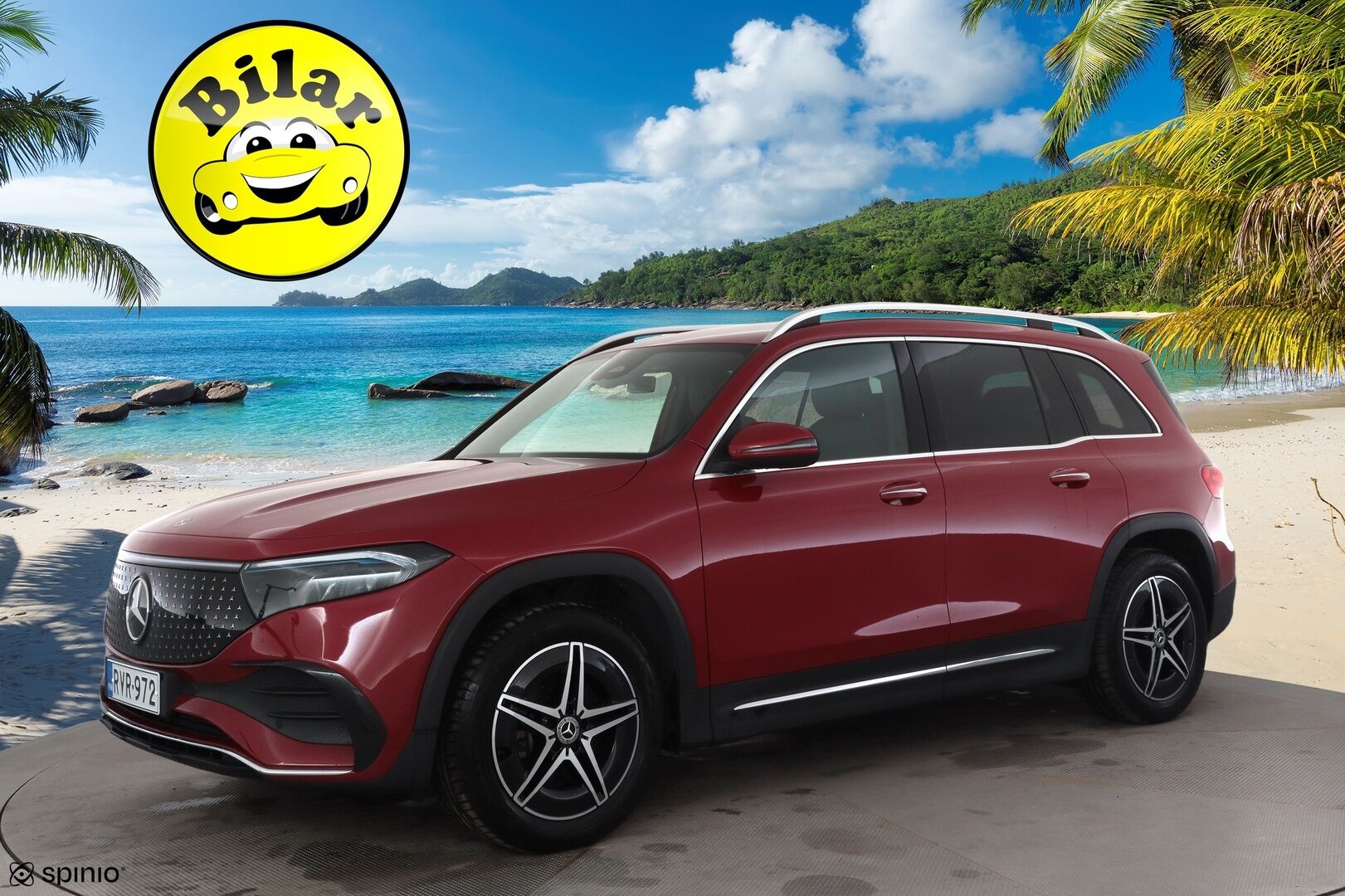 Mercedes-Benz EQB 2024 350 4MATIC AMG Line - | DIstronic Pro | Lisälämmitin | Koukku | P.Kamera | High Performance LED | Widescreen | Apple&Android | Suomi-auto | Kahdet Renkaat |