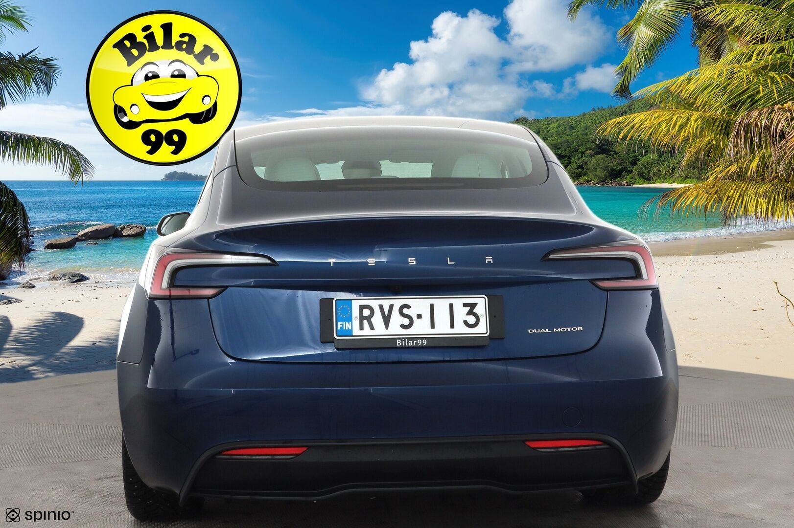 Tesla Model 3 2024 Long Range * Koukku / ILP / ACC / Lasikatto / Matrix-LED / P.Kamera / Ilmastoitu Muistipenkki / Premium Audio * - Suomi-auto / Kahdet renkaat aluvanteilla