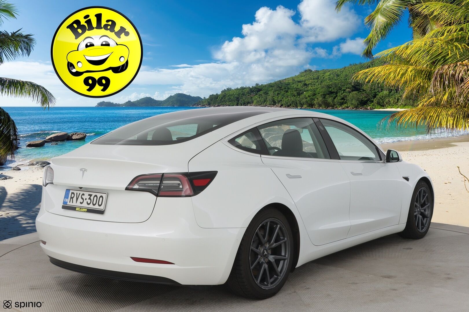 TESLA MODEL 3 2020 Standard Range Plus / Autopilot / Vetokoukku / Lasikatto / Premium Audio Sentry / Peruutuskamera - Kahdet renkaat / Takuuta jäljellä