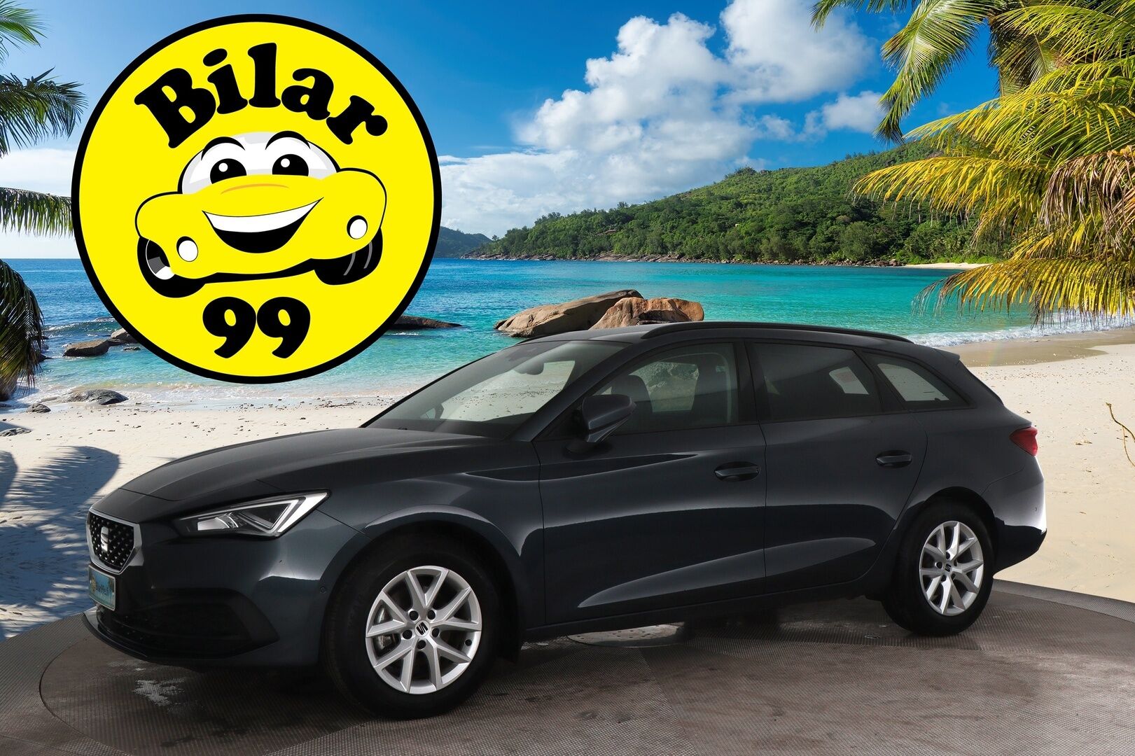 SEAT LEON SPORTSTOURER 2021 1,5 eTSI 150 Hybrid Style DSG ** Webasto / Adapt. vak / Vetokoukku / Full Link / Kaistavahti **