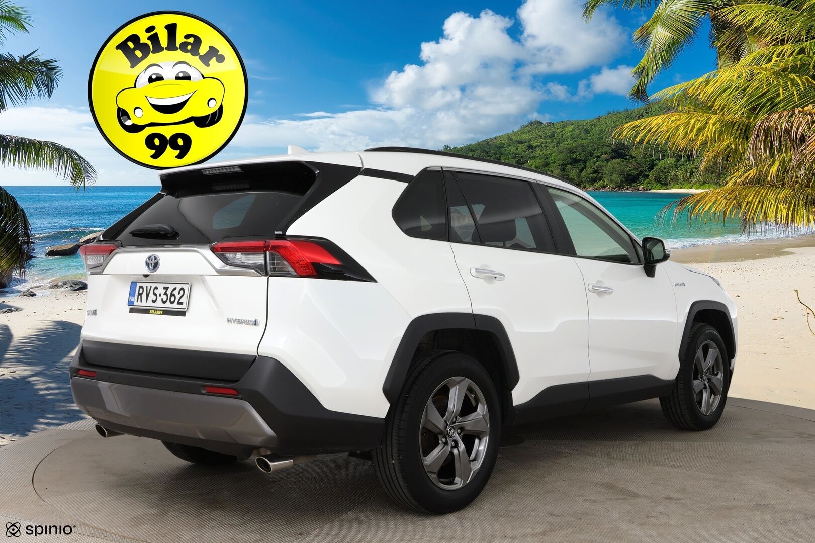 TOYOTA RAV4 2020 2.5 Hybrid Executive aut. *Adapt.Vakkari / Muistipenkki / Nahkasisusta / P.Kamera / Navi / KeylessGo / Sähköluukku* - 3,99 % KORKOTARJOUS TÄHÄN AUTOON - Huippuvarusteet / Tehokas & Luotettava tekniikka! 