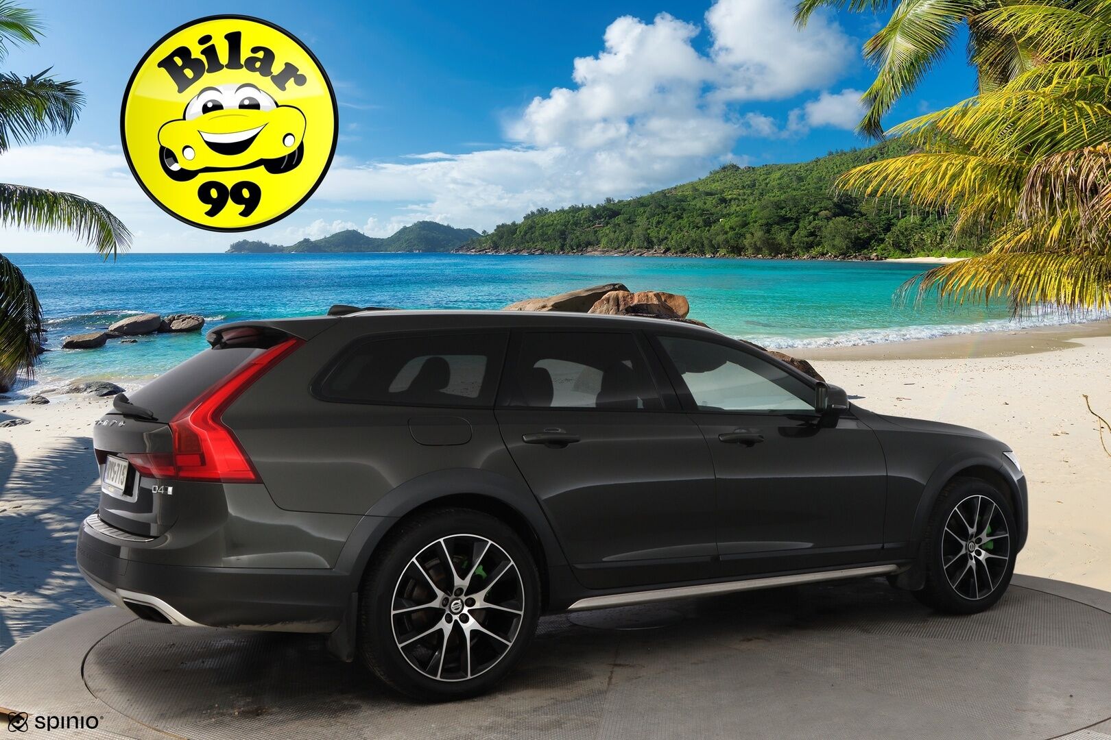 Volvo V90 Cross Country 2019 D4 AWD Plus aut Polestar Engineered * Webasto / Adapt.Vakkari / Hierovat & Ilmastoidut Sporttinahat / 360-Kamera / Koukku - SUPERVARUSTEET / Harvoin tarjolla / Juuri tullut Tampereelle!