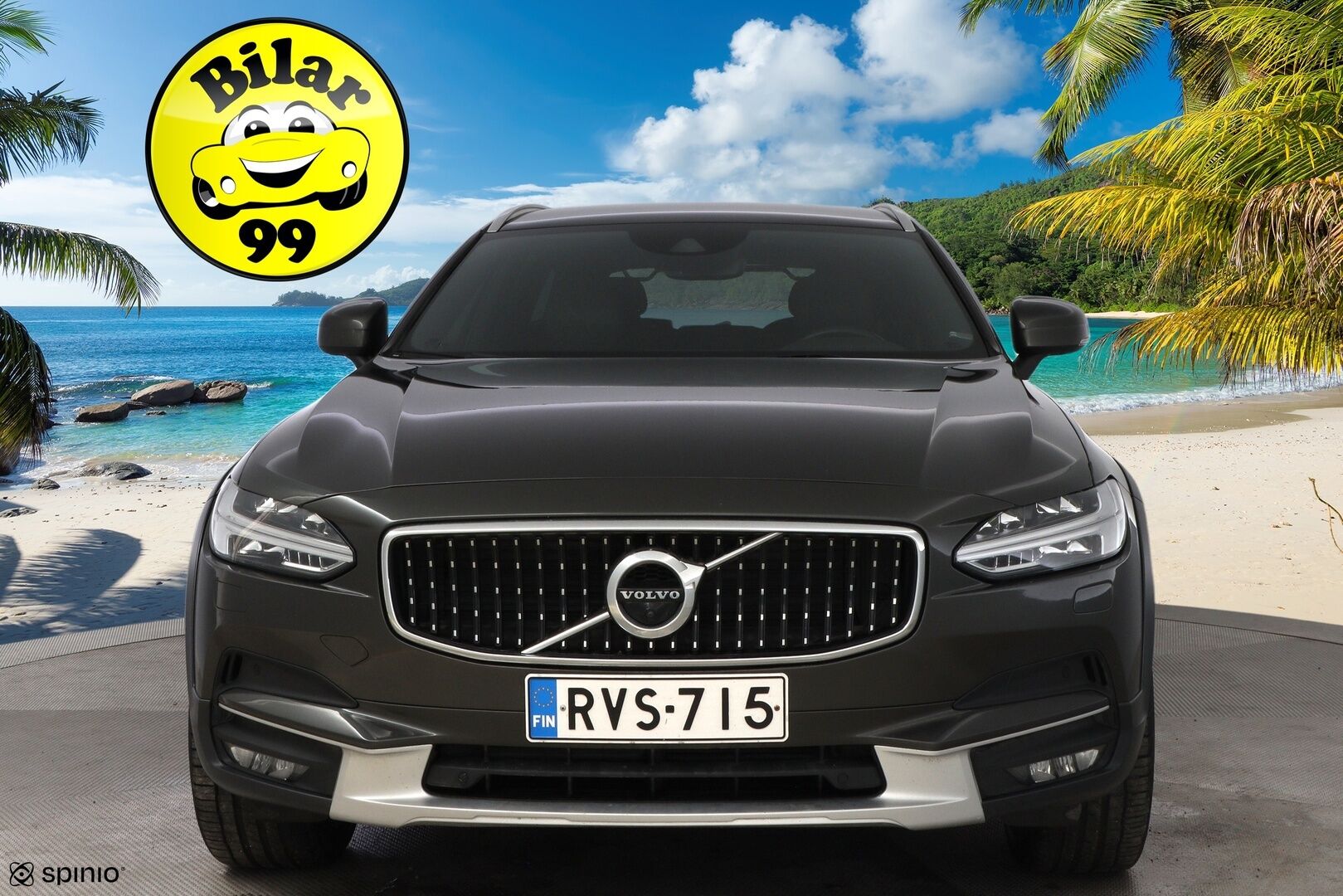 Volvo V90 Cross Country 2019 D4 AWD Plus aut Polestar Engineered * Webasto / Adapt.Vakkari / Hierovat & Ilmastoidut Sporttinahat / 360-Kamera / Koukku - SUPERVARUSTEET / Harvoin tarjolla / Juuri tullut Tampereelle!