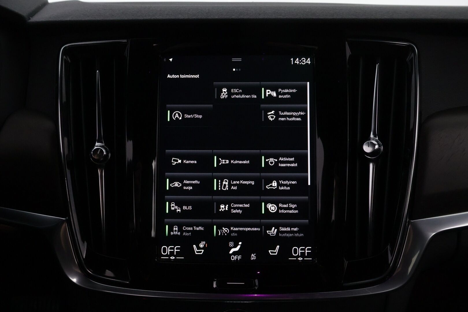 Volvo V90 Cross Country 2019 D4 AWD Plus aut Polestar Engineered * Webasto / Adapt.Vakkari / Hierovat & Ilmastoidut Sporttinahat / 360-Kamera / Koukku - SUPERVARUSTEET / Harvoin tarjolla / Juuri tullut Tampereelle!