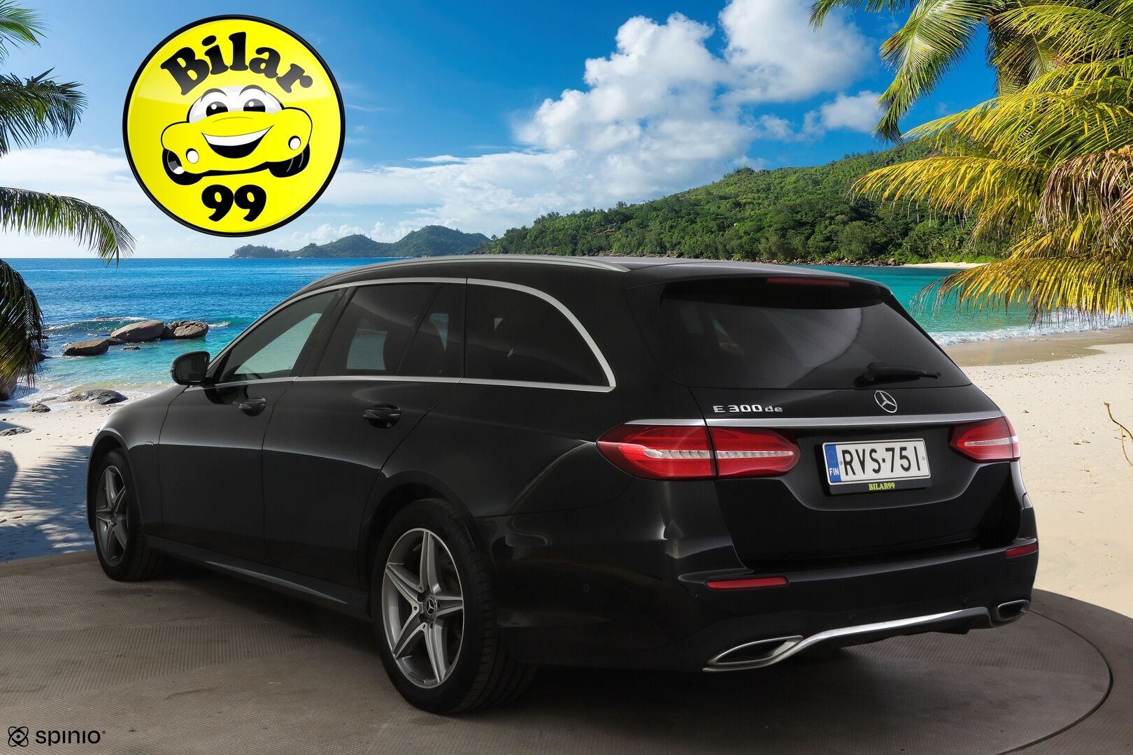 Mercedes-Benz E 2020 300 de T A Business AMG Edition EQ Power * Distronic+ / Multibeam LED / Widescreen / P.Kamera / BLIS * - Adapt. Cruise / Vetokoukku / Asialliset varusteet! - Osta nyt, maksa vasta ensi vuonna