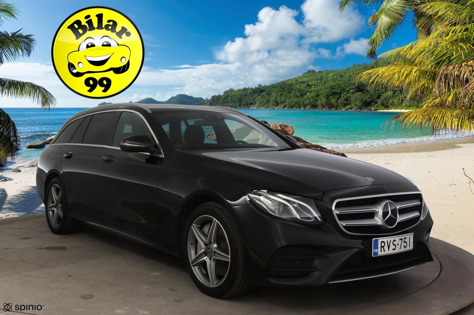 Mercedes-Benz E 2020 300 de T A Business AMG Edition EQ Power * Distronic+ / Multibeam LED / Widescreen / P.Kamera / BLIS * - Adapt. Cruise / Vetokoukku / Asialliset varusteet! - Osta nyt, maksa vasta ensi vuonna