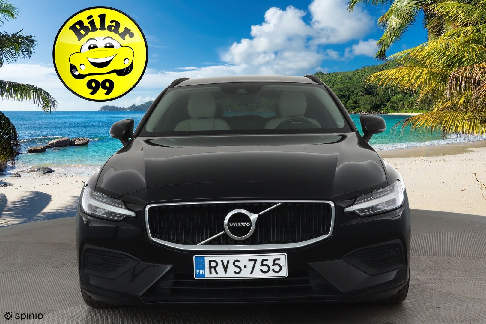 Volvo V60 2020 D4 AWD Momentum aut. *ACC / Webasto / Vaaleat nahat / Navi / LED / Koukku / P.kamera* - Kahdet renkaat aluvanteilla