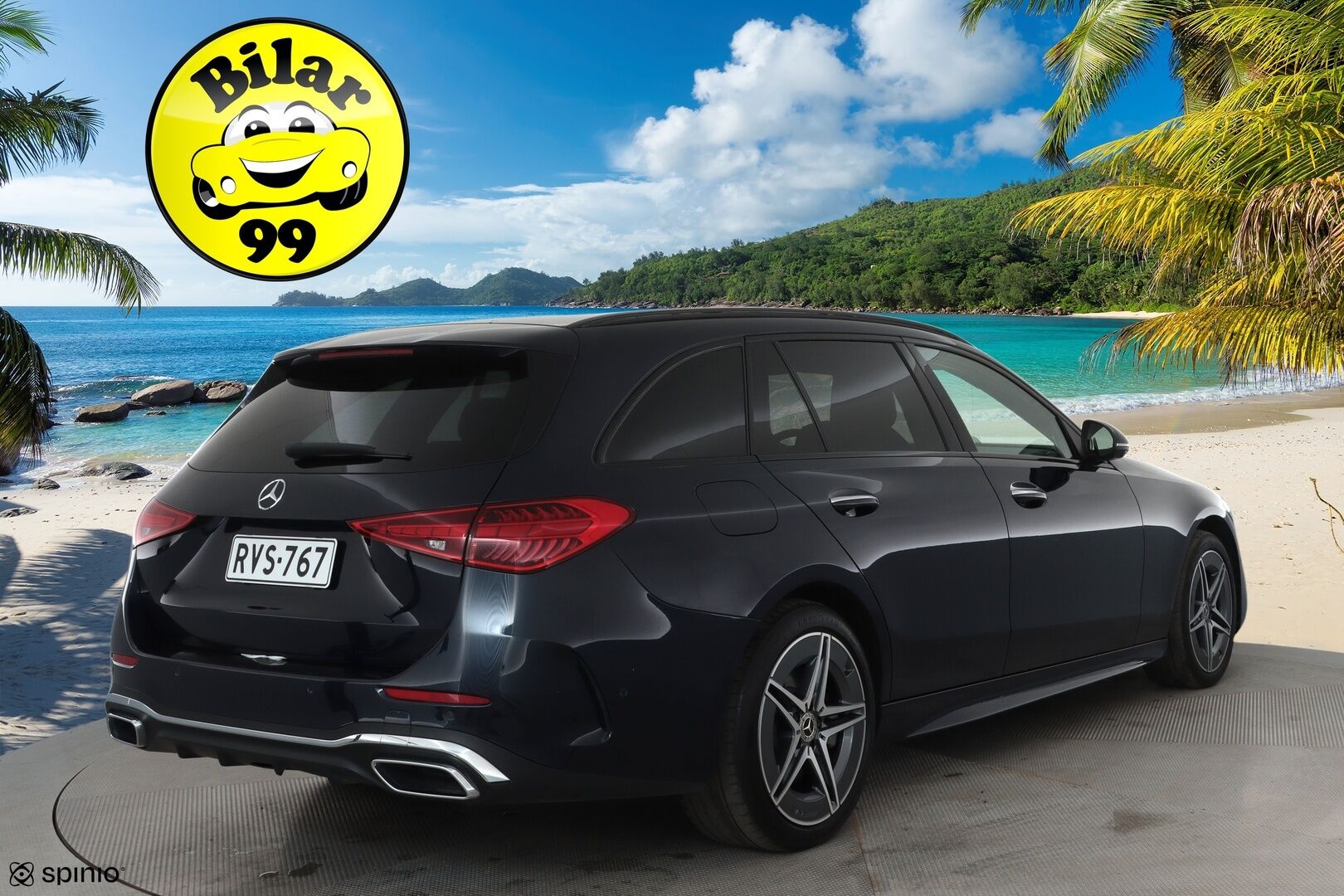 MERCEDES-BENZ C 2022 300e T A Premium Business AMG **Distronic+ / Burmester / Panorama / HUD / 360° / Muistinahat / Digital-LED / Koukku* - 3,99 % KORKOTARJOUS TÄHÄN AUTOON - 2x Latauskaapelit / **HUIPPU VARUSTEET**