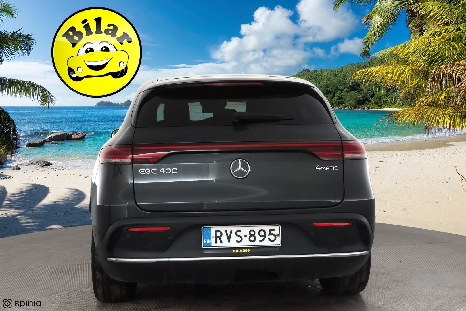 Mercedes-Benz EQC 2023 400 4MATIC Business AMG - | Distronic+ | Lisälämmitin | Koukku | 360-Kamera | Osasähköt | Widescreen | Puolinahat | LED | Kahdet Renkaat |