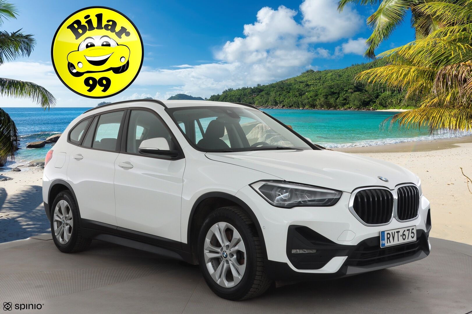 BMW X1 2020 F48 xDrive25e A Business * Vakkari / P.tutkat / Navi / Lisälämmitin / LED * - Kahdet renkaat aluvanteilla
