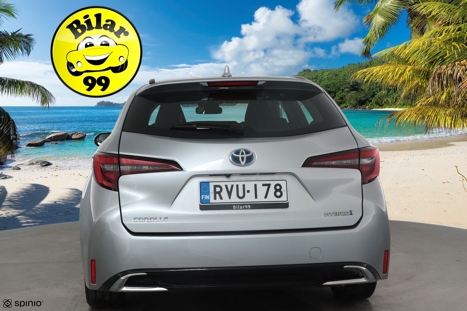 Toyota Corolla 2024 Touring Sports 1,8 Hybrid Active * ACC / P.kamera / Digimittaristo / Facelift / Navi / Ratinlämmitin * - Suomi-auto / Kahdet renkaat aluvanteilla / Merkkihuollettu