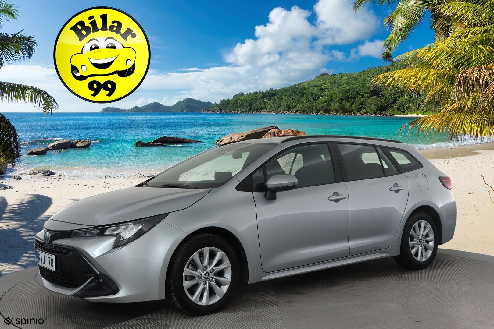 Toyota Corolla 2024 Touring Sports 1,8 Hybrid Active * ACC / P.kamera / Digimittaristo / Facelift / Navi / Ratinlämmitin * - Suomi-auto / Kahdet renkaat aluvanteilla / Merkkihuollettu