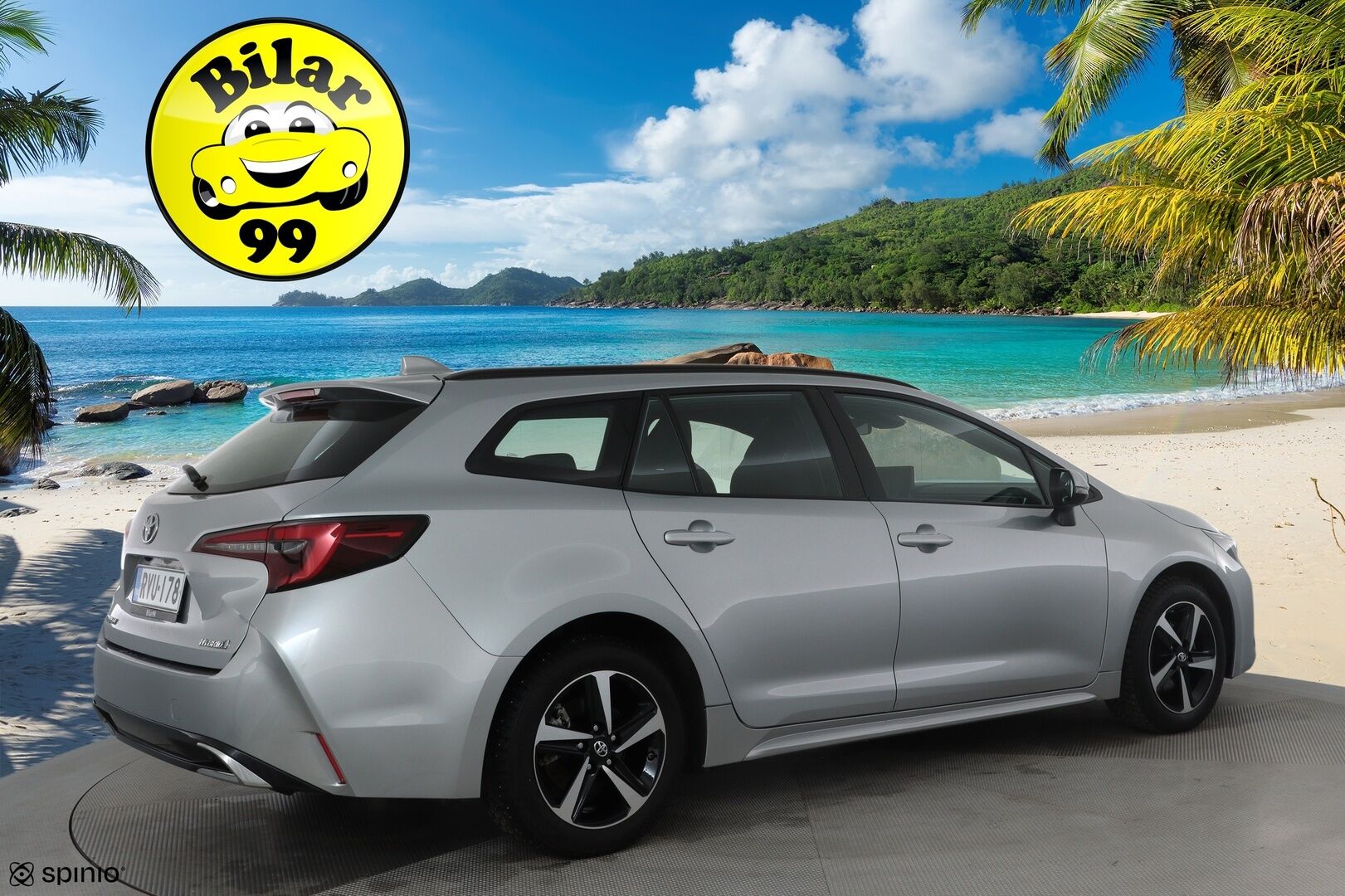 Toyota Corolla 2024 Touring Sports 1,8 Hybrid Active * ACC / P.kamera / Digimittaristo / Facelift / Navi / Ratinlämmitin * - Suomi-auto / Kahdet renkaat aluvanteilla / Merkkihuollettu*
