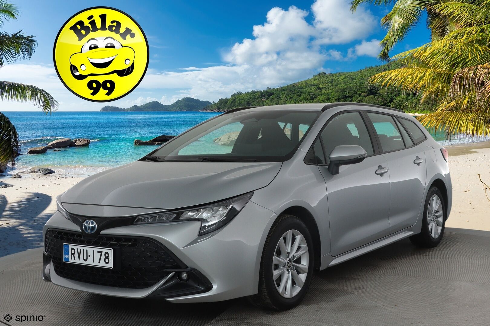 Toyota Corolla 2024 Touring Sports 1,8 Hybrid Active * ACC / P.kamera / Digimittaristo / Facelift / Navi / Ratinlämmitin * - Suomi-auto / Kahdet renkaat aluvanteilla / Merkkihuollettu - HULLUT BLACKWEEK JATKOT - KORKOTARJOUS 2,49%