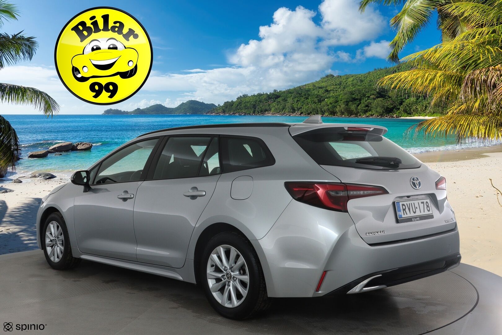 Toyota Corolla 2024 Touring Sports 1,8 Hybrid Active * ACC / P.kamera / Digimittaristo / Facelift / Navi / Ratinlämmitin * - Suomi-auto / Kahdet renkaat aluvanteilla / Merkkihuollettu
