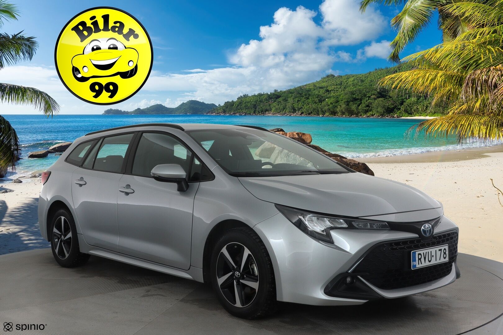 Toyota Corolla 2024 Touring Sports 1,8 Hybrid Active * ACC / P.kamera / Digimittaristo / Facelift / Navi / Ratinlämmitin * - Suomi-auto / Kahdet renkaat aluvanteilla / Merkkihuollettu