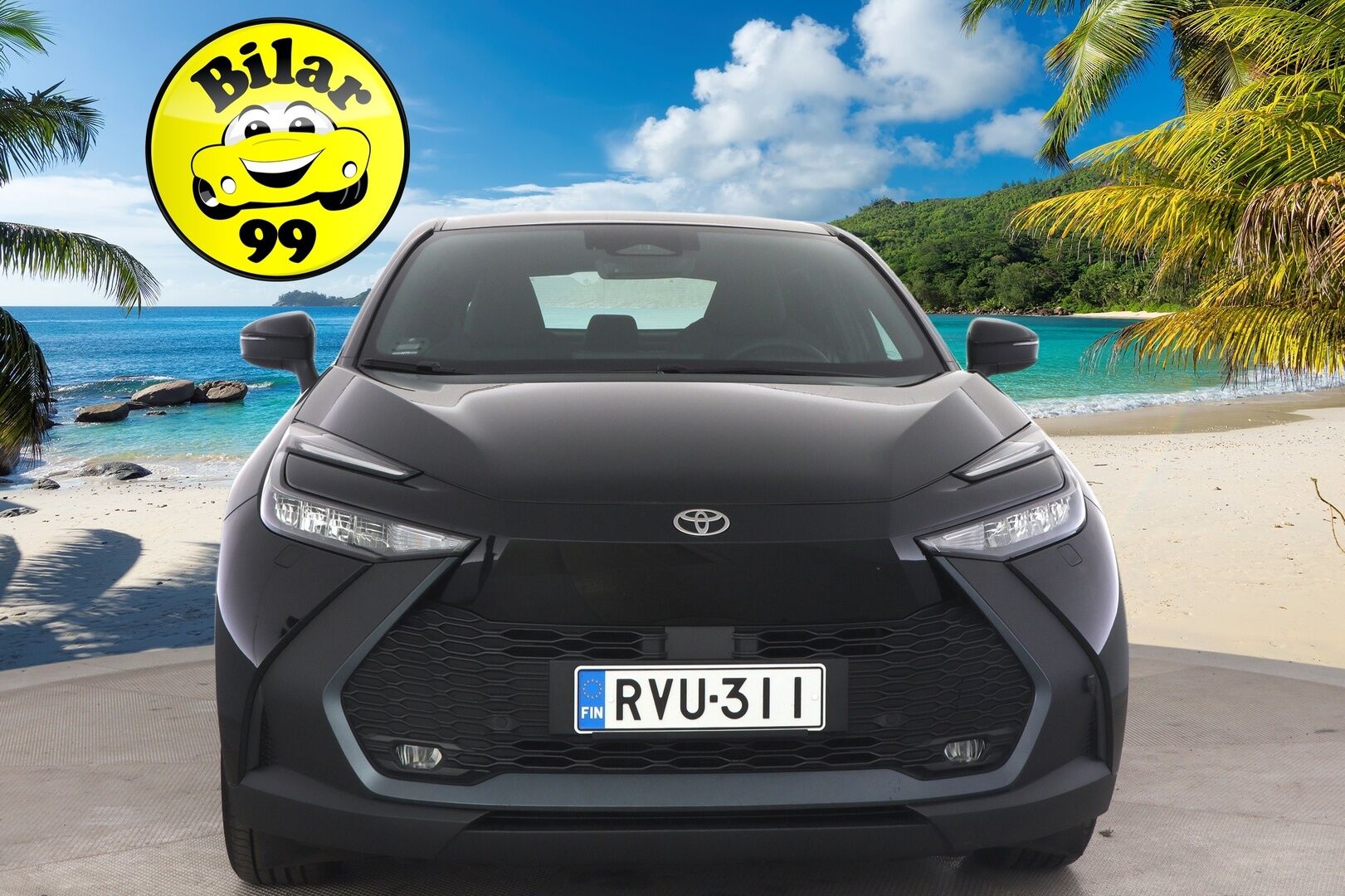 Toyota C-HR 2024 1,8 Hybrid Active Plus *KeylessGo / Adapt. vakkari / Lane assist / Wireless Carplay / P. kamera!* - 3,99 % KORKOTARJOUS TÄHÄN AUTOON - *Huolto juuri tehty Toyotalla! 2x melkein uudet renkaat ja vanteet!*