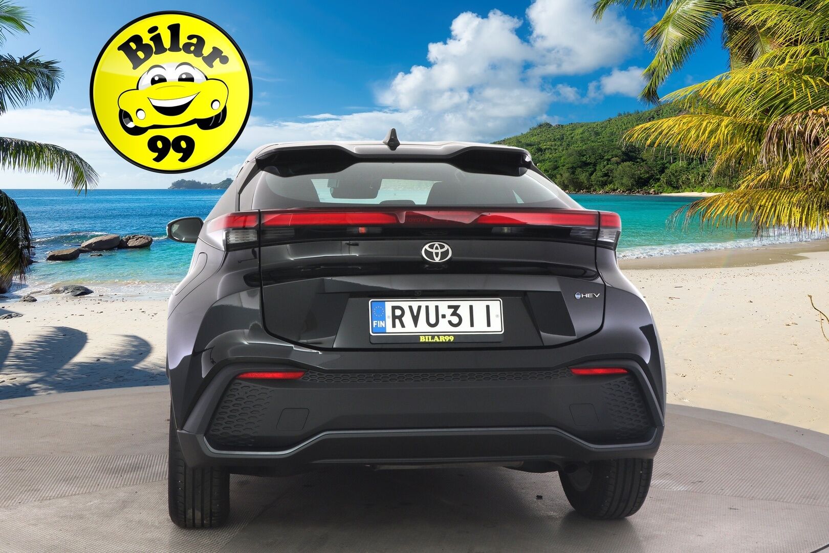 Toyota C-HR 2024 1,8 Hybrid Active Plus *KeylessGo / Adapt. vakkari / Lane assist / Wireless Carplay / P. kamera!* - 3,99 % KORKOTARJOUS TÄHÄN AUTOON - *Huolto juuri tehty Toyotalla! 2x melkein uudet renkaat ja vanteet!*