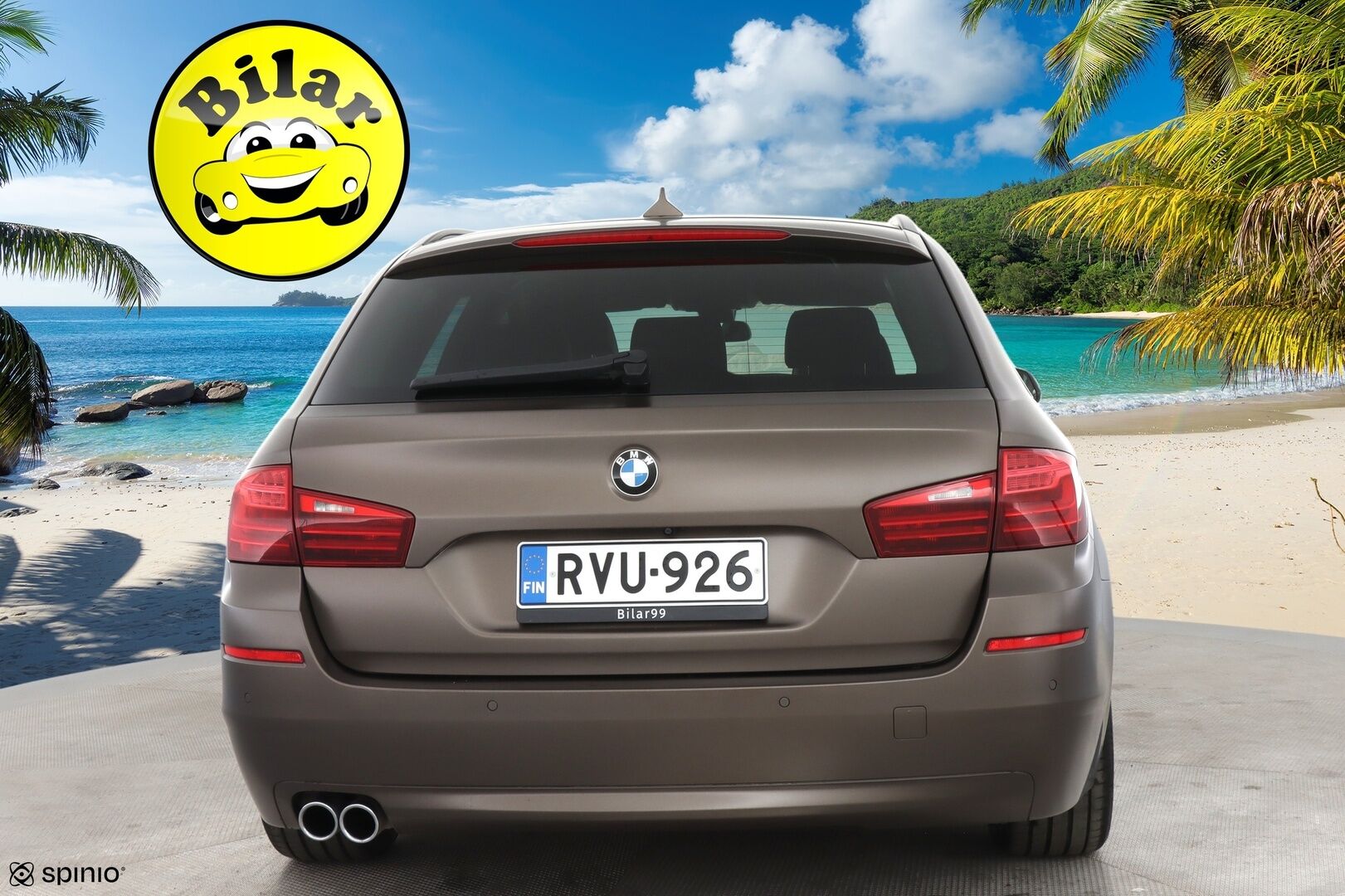 BMW 530 2016 F11 Touring 530d A xDrive Edition Exclusive - Frozen Bronze Metallic | Erinomainen huoltohistoria | Ilmastoidut ja lämmitetyt nahkepenkit muistillla | ACC / Webasto | HUD |
