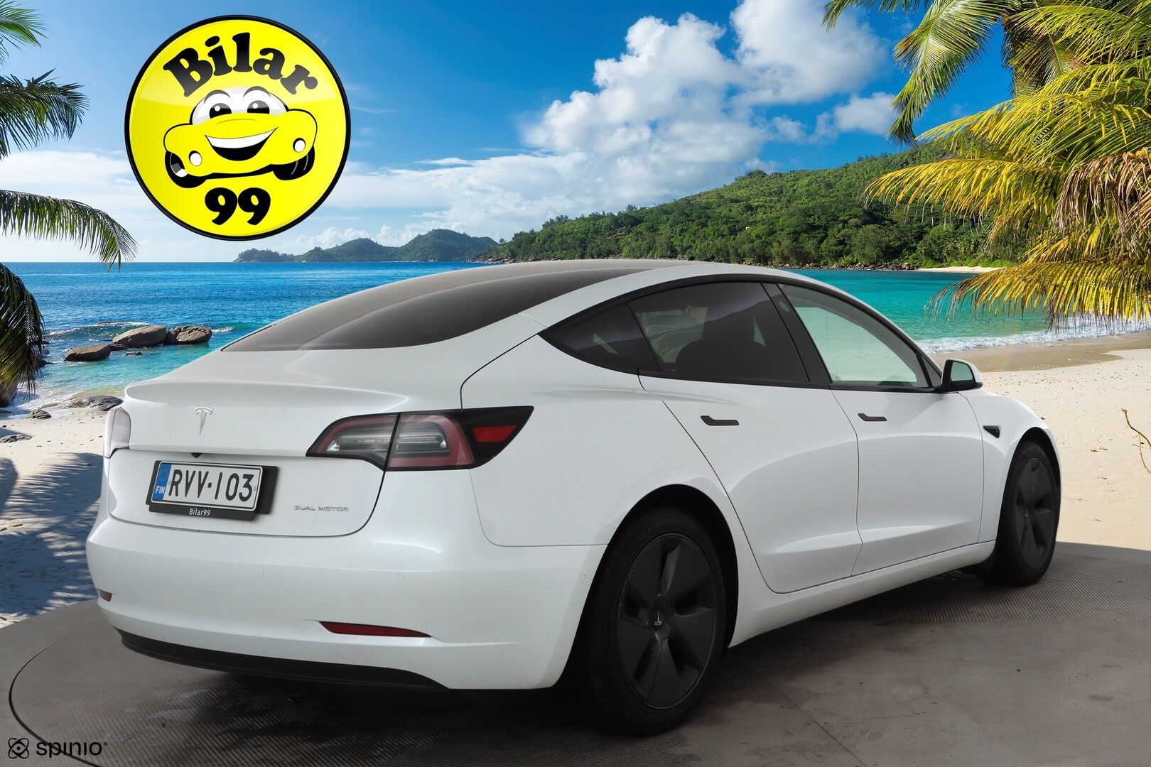 Tesla Model 3 2021 Long Range Dual Motor * Koukku / Lasikatto / ILP / ACC / Matrix-LED / Muistipenkki / P.kamera / Premium Audio * - Kahdet renkaat - HULLUT JOULUT KORKOTARJOUS 2,49% 