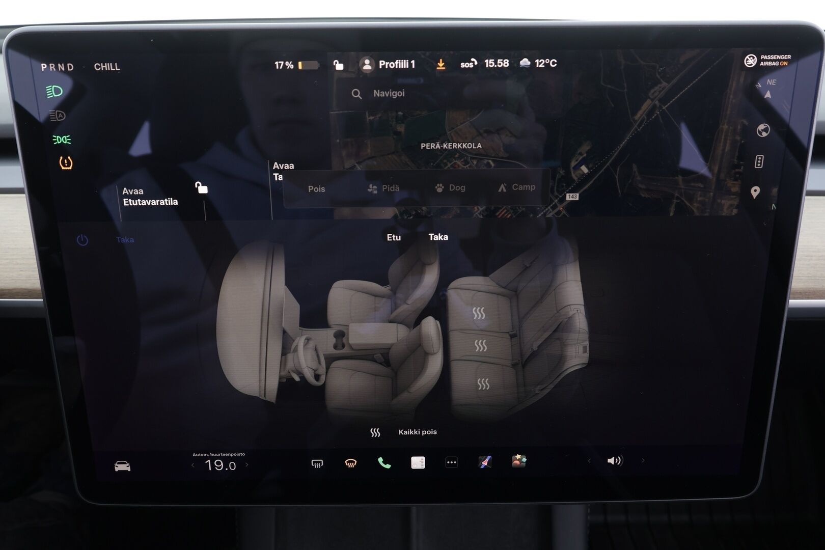 Tesla Model 3 2021 Long Range Dual Motor * Koukku / Lasikatto / ILP / ACC / Matrix-LED / Muistipenkki / P.kamera / Premium Audio * - Kahdet renkaat - HULLUT JOULUT KORKOTARJOUS 2,49% 