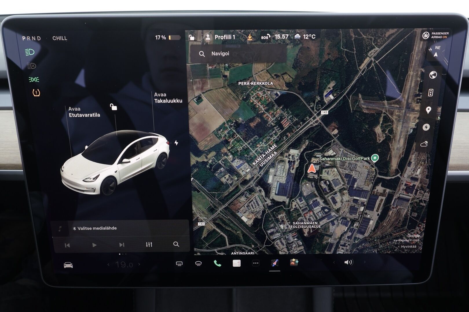 Tesla Model 3 2021 Long Range Dual Motor * Koukku / Lasikatto / ILP / ACC / Matrix-LED / Muistipenkki / P.kamera / Premium Audio * - Kahdet renkaat - HULLUT JOULUT KORKOTARJOUS 2,49% 