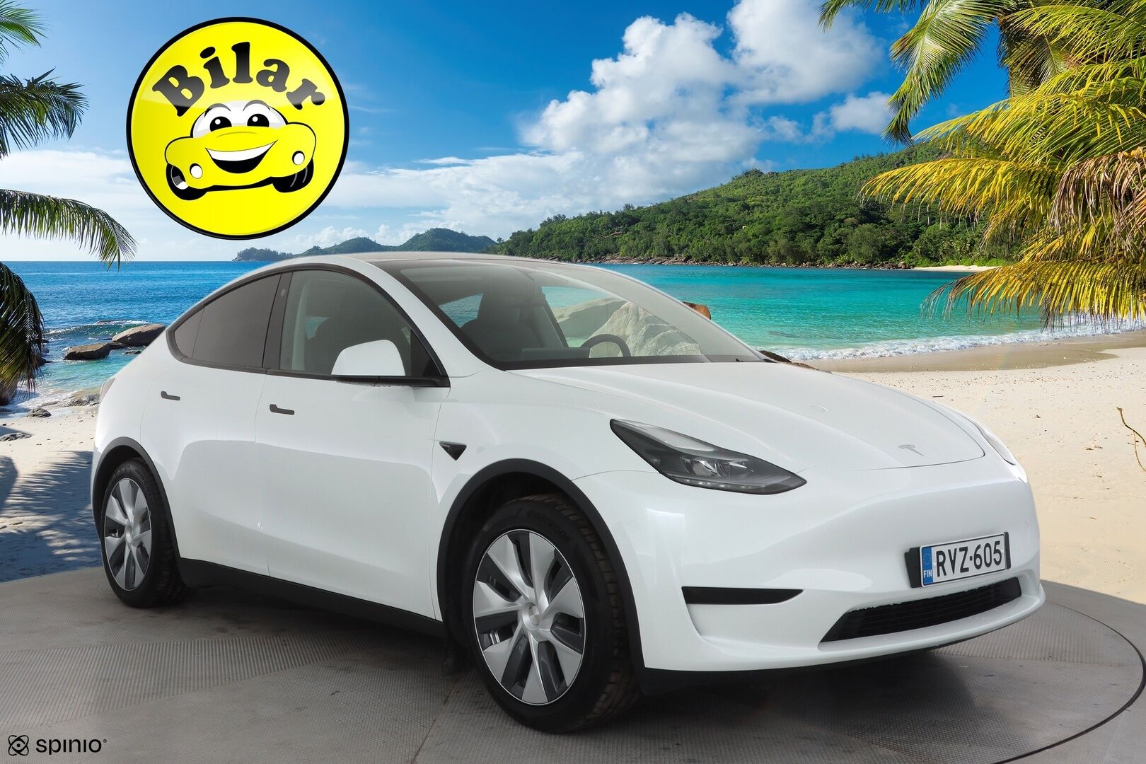 Tesla Model Y 2024 RWD - | ACC | Koukku | ALV | ILP | Ryzen | Matrix | Lasikatto | Premium Audio | Muistipenkki | Nahkasisusta | P.kamera | 1-om suomiauto | 2x renkaat aluin | 