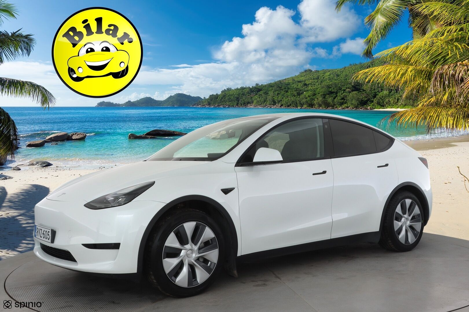 Tesla Model Y 2024 RWD - | ACC | Koukku | ALV | ILP | Ryzen | Matrix | Lasikatto | Premium Audio | Muistipenkki | Nahkasisusta | P.kamera | 1-om suomiauto | 2x renkaat aluin | 