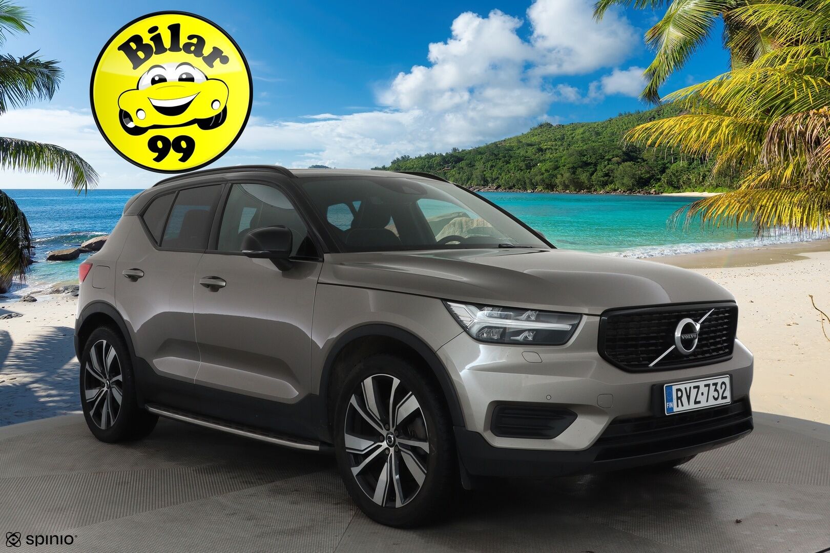 Volvo XC40 2022 T4 TwE R-Design Edition aut **Webasto / Koukku / Panorama / ACC / LED / P.Kamera / Sporttipenkit / Kaistavahti** - 3,99 % KORKOTARJOUS TÄHÄN AUTOON 21.9. ASTI! - 2x Latauskaapelit / Kahdet Renkaat / Merkkihuollettu!