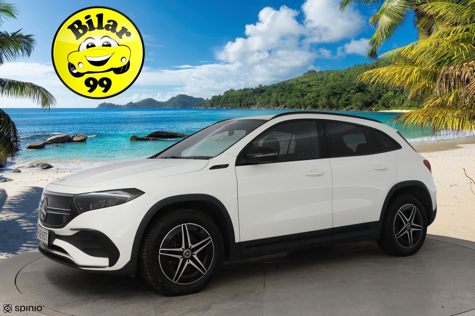 Mercedes-Benz EQA 2022 250 Business AMG * Vetokoukku / Peruutuskamera / Nahka-Alcantara / LED High Performance / Merkkihuollot - Night Paketti / Comand Navi / Akku kuntotarkastettu! - HULLUT AVAJAISHULINAT KORKOTARJOUS 3,29 %