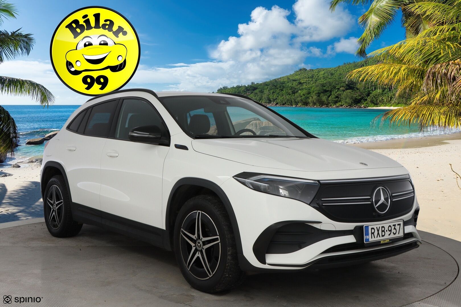 Mercedes-Benz EQA 2022 250 Business AMG - Vetokoukku | Peruutuskamera | Nahka-Alcantara | LED High Performance | Night Paketti | Comand Navi | Kahdet Vanteet | Merkkihuollot | Akku kuntotarkastettu!