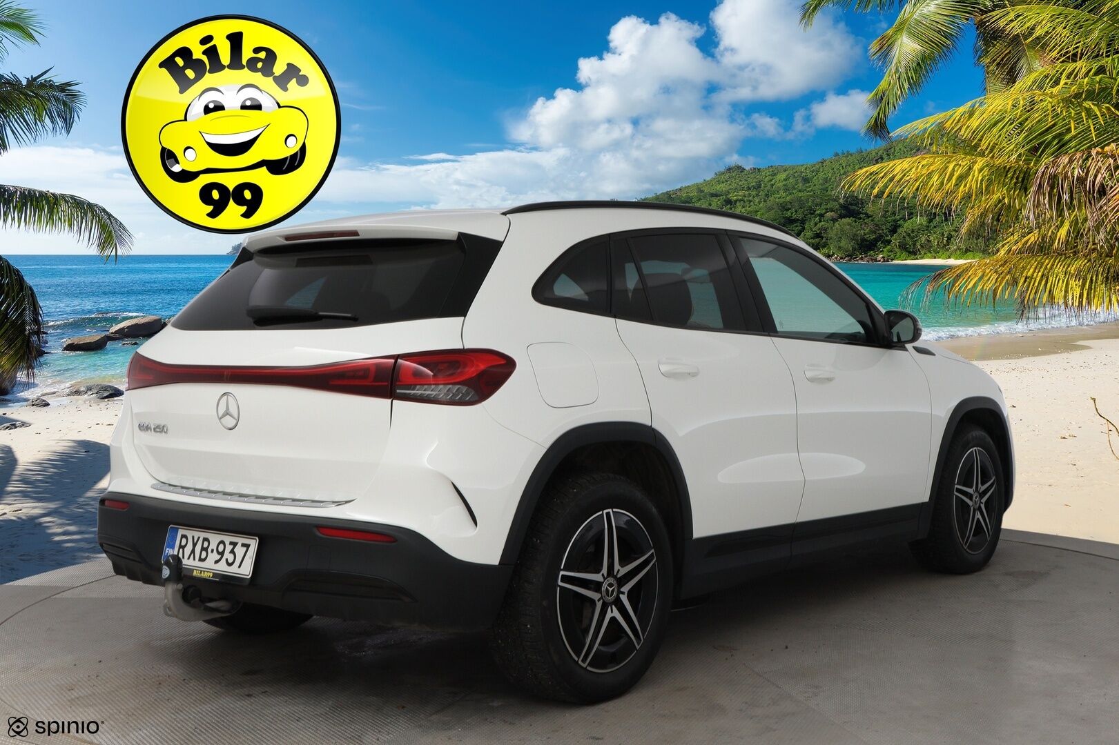 Mercedes-Benz EQA 2022 250 Business AMG * Vetokoukku / Peruutuskamera / Nahka-Alcantara / LED High Performance / Merkkihuollot - Night Paketti / Comand Navi / Kahdet Vanteet / Akku kuntotarkastettu! - HULLUT AVAJAISHULINAT KORKOTARJOUS 3,29 %