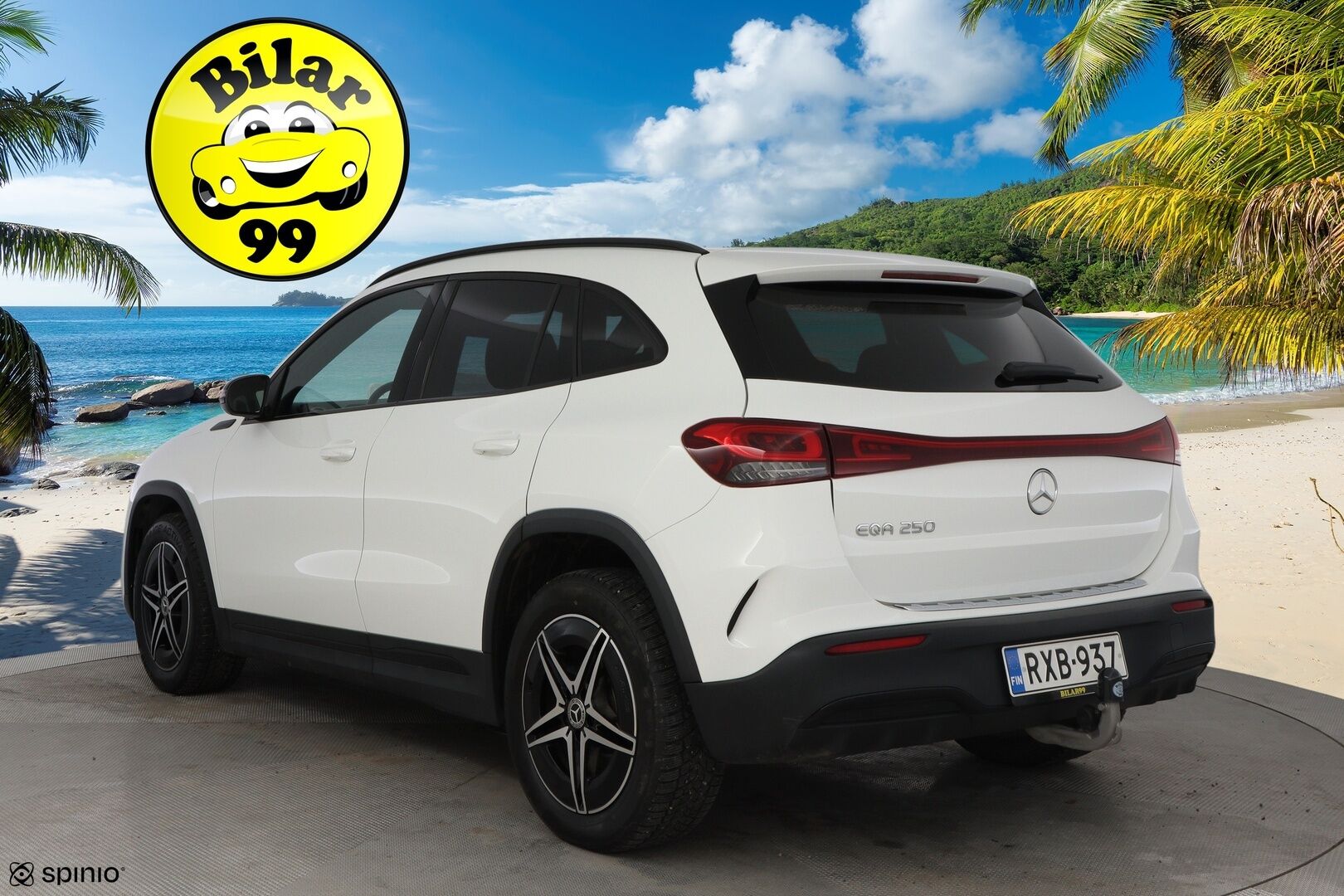 Mercedes-Benz EQA 2022 250 Business AMG * Vetokoukku / Peruutuskamera / Nahka-Alcantara / LED High Performance / Merkkihuollot - Night Paketti / Comand Navi / Kahdet Vanteet / Akku kuntotarkastettu! - HULLUT AVAJAISHULINAT KORKOTARJOUS 3,29 %