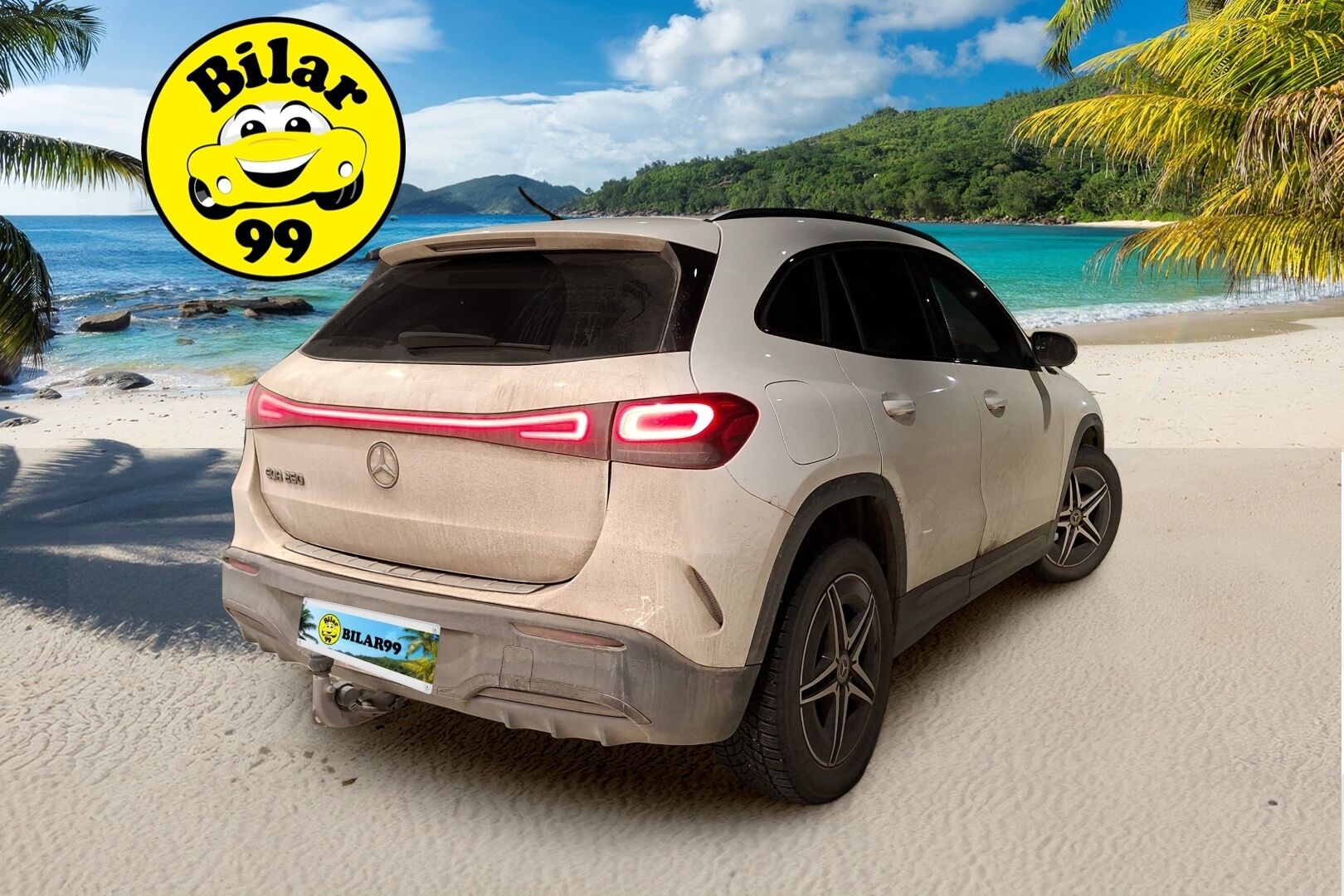 Mercedes-Benz EQA 2022 250 Business AMG * Vetokoukku / Peruutuskamera / Nahka-Alcantara / LED High Performance / Merkkihuollot - Night Paketti / Comand Navi / Juuri tullut Tampereelle!