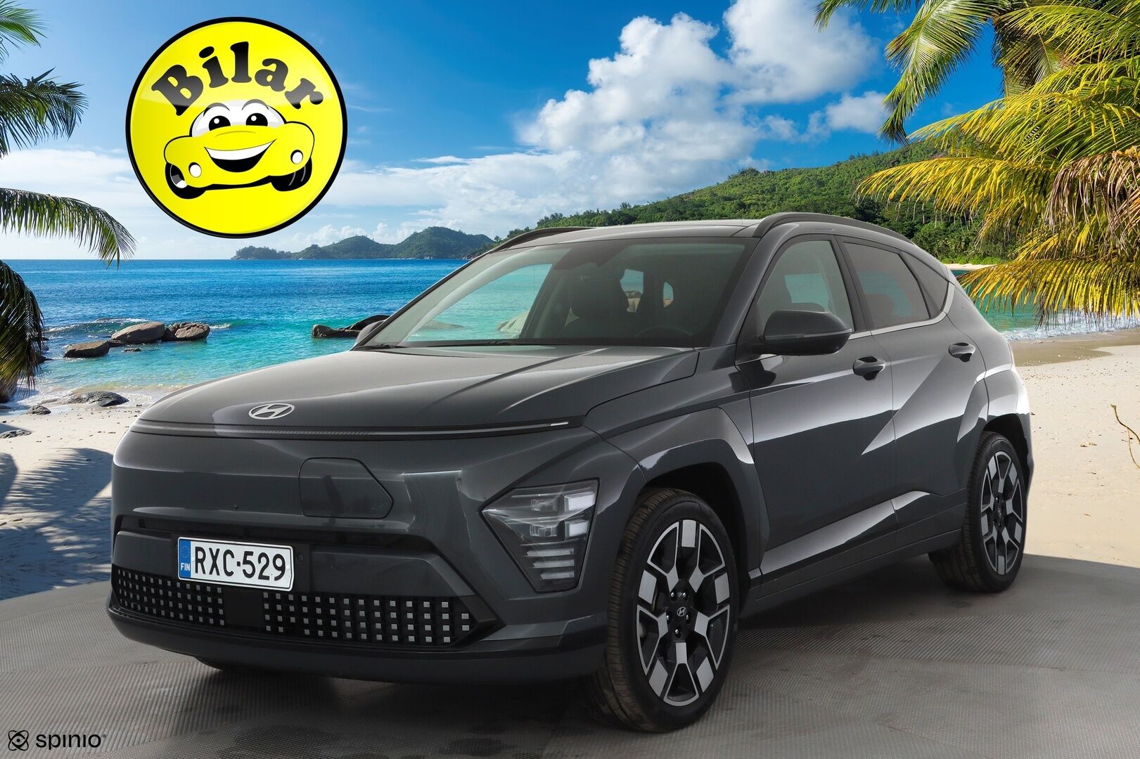 Hyundai KONA 2024 65 kWh 217 hv Premium - | ACC | ILP | Koukku | Bose | HUD | 360° | Ilmastoidut nahat | Lasikattoluukku | Muistipenkki | LED | Navi | Keyless | Ratinlämmitin | 2x Renkaat | Merkkihuollettu |
