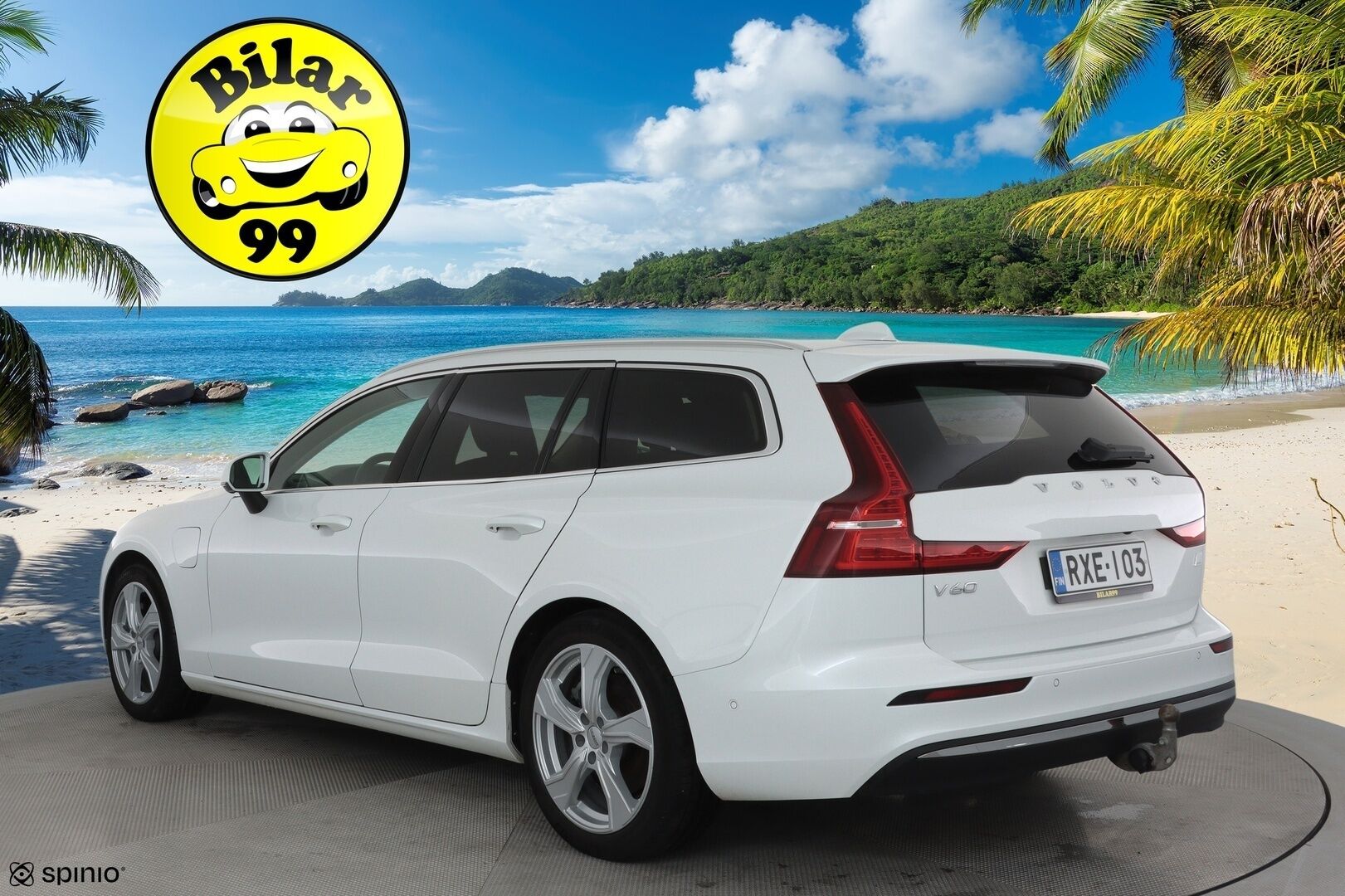 Volvo V60 2023 T6 AWD Long Range Core Bright aut * Lisälämmitin / Adapt.Vakkari / Full LED / Vetokoukku / Nahkasisusta / Navi / 360-Kamera - Akku kuntotarkastettu SoH 97,2% / 2x Latauskaapelit / Kahdet Renkaat