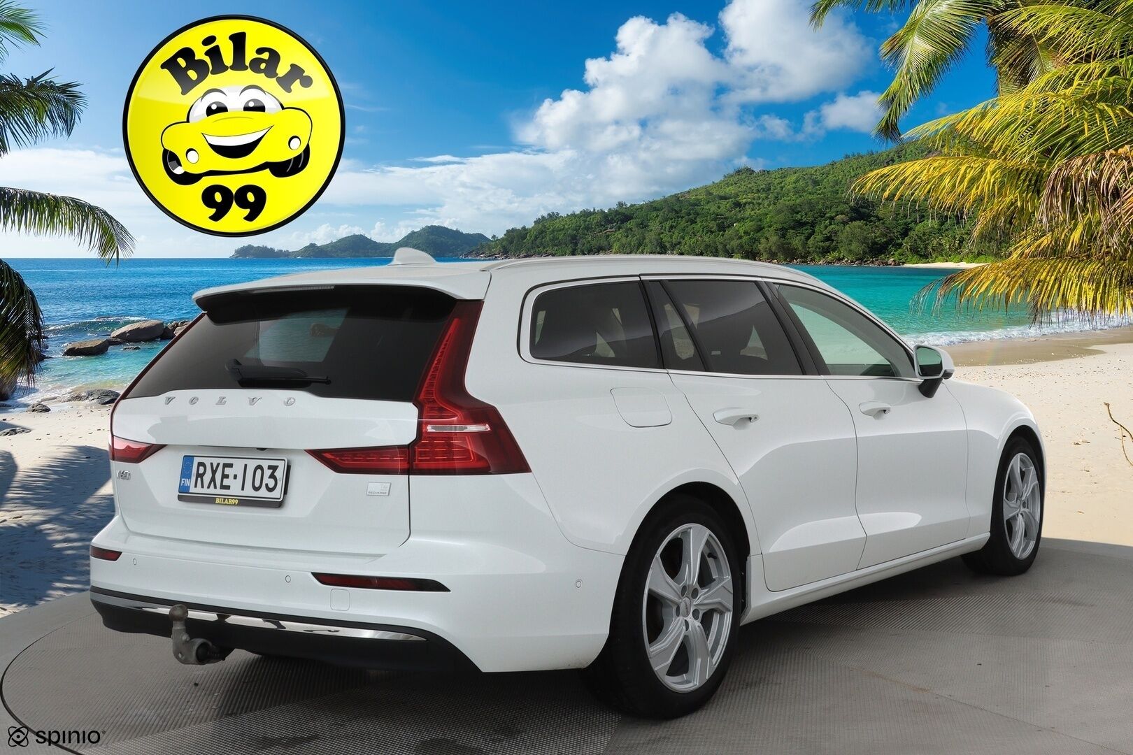 Volvo V60 2023 T6 AWD Long Range Core Bright aut * Lisälämmitin / Adapt.Vakkari / Full LED / Vetokoukku / Nahkasisusta / Navi / 360-Kamera - Akku kuntotarkastettu SoH 97,2% / 2x Latauskaapelit / Kahdet Renkaat
