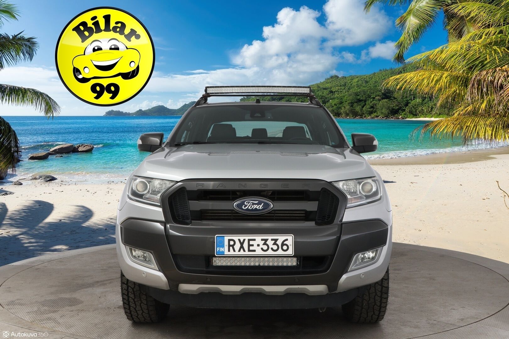 Ford Ranger 2017 Double Cab 3,2TDCi 200 hv A6 Wildtrak 4x4 - Webasto / Adapt.Vakkari / Peruutuskamera / Vetokoukku / Puolinahkasisusta / Lämpölasi / Kahdet hyvät renkaat!