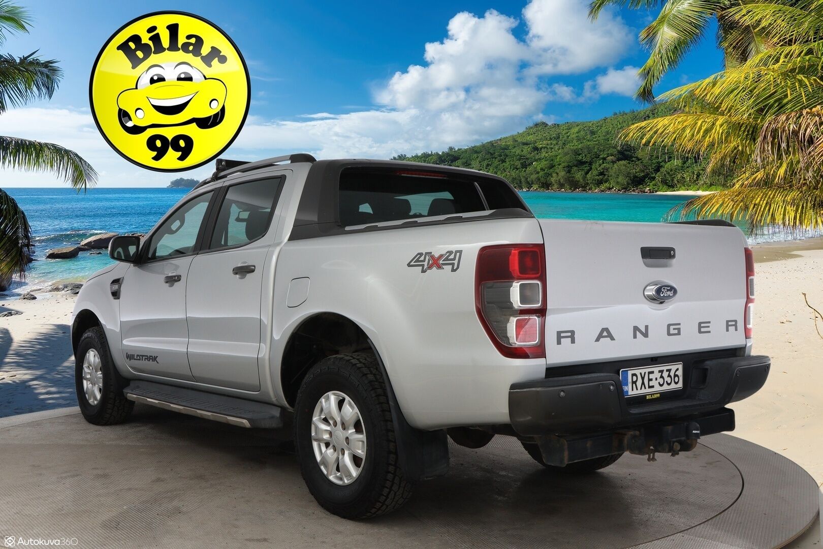Ford Ranger 2017 Double Cab 3,2TDCi 200 hv A6 Wildtrak 4x4 - Webasto / Adapt.Vakkari / Peruutuskamera / Vetokoukku / Puolinahkasisusta / Lämpölasi / Kahdet hyvät renkaat!
