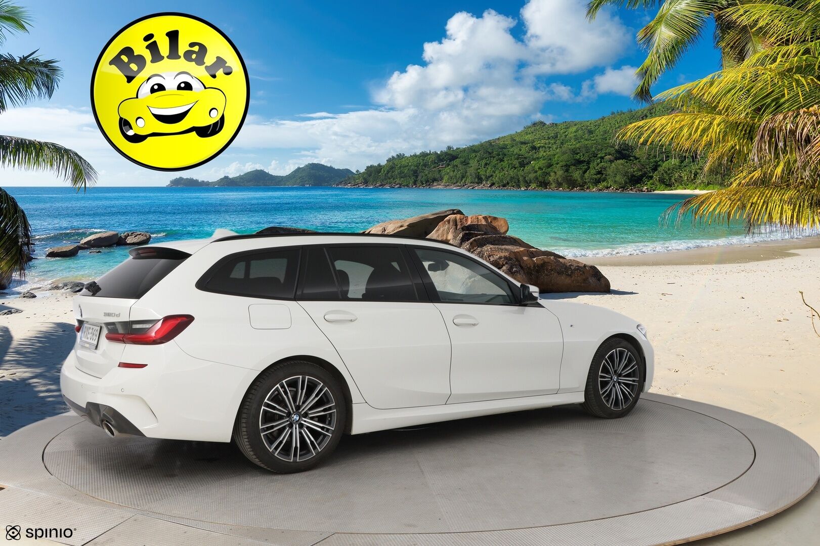 BMW 320 2020 G21 Touring 320d A xDrive Business M Sport MHEV - Adapt.Vakkari | HiFi | Vetokoukku | Nahka-Alcantara | Adapt.LED