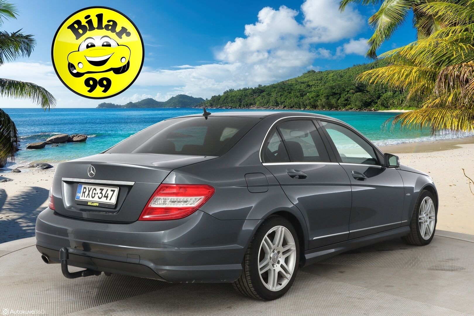 Mercedes-Benz C 2010 180 CGI BE A Premium Business AMG Styling - | Suomiauto | Xenon / Puolinahat | | Vetokoukku | Jakoketju tehty |