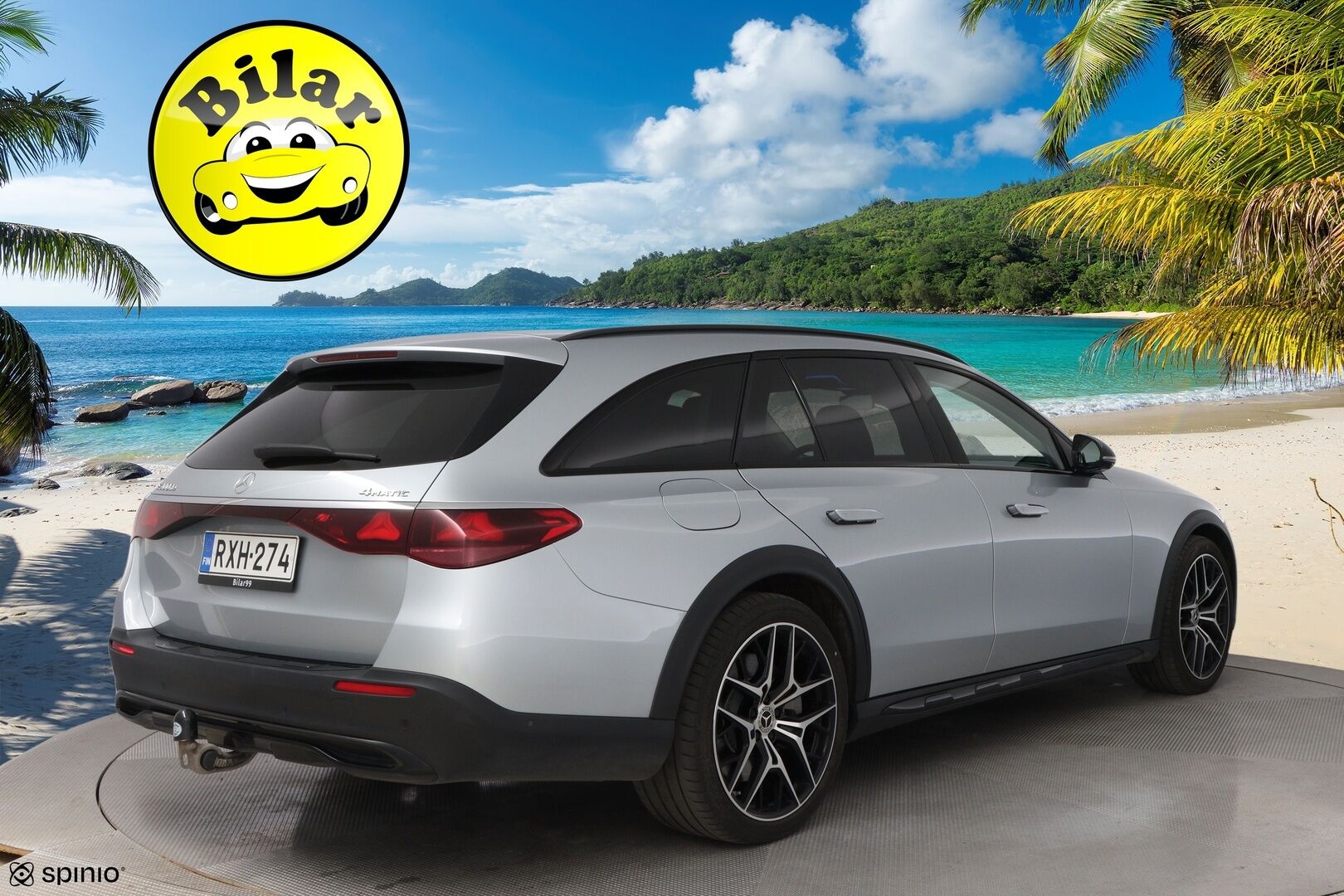 Mercedes-Benz E 2024 300 de 4MATIC A All-Terrain - Webasto | Burmester | DTR+ | 360-Kamera | Vetokoukku | Muistipenkki | Nahkasisusta | Huippuvarusteet!