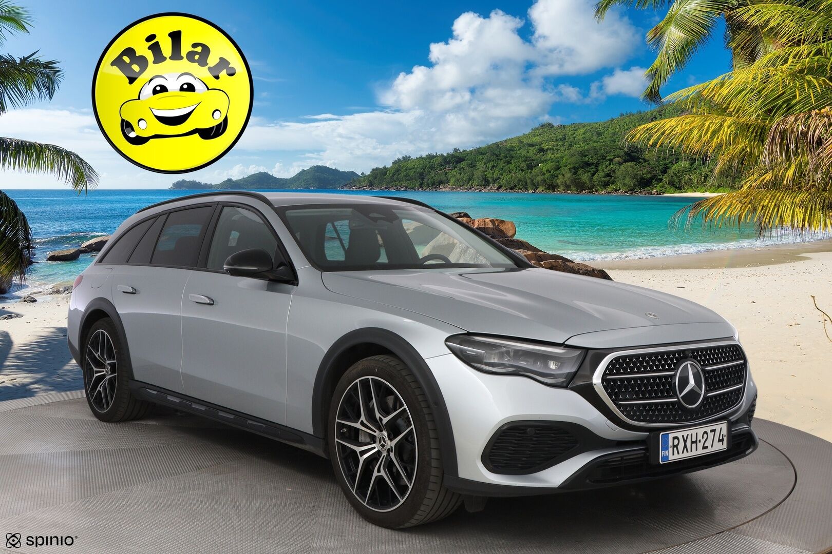 Mercedes-Benz E 2024 300 de 4MATIC A All-Terrain - Webasto | Burmester | DTR+ | 360-Kamera | Vetokoukku | Muistipenkki | Nahkasisusta | Huippuvarusteet!