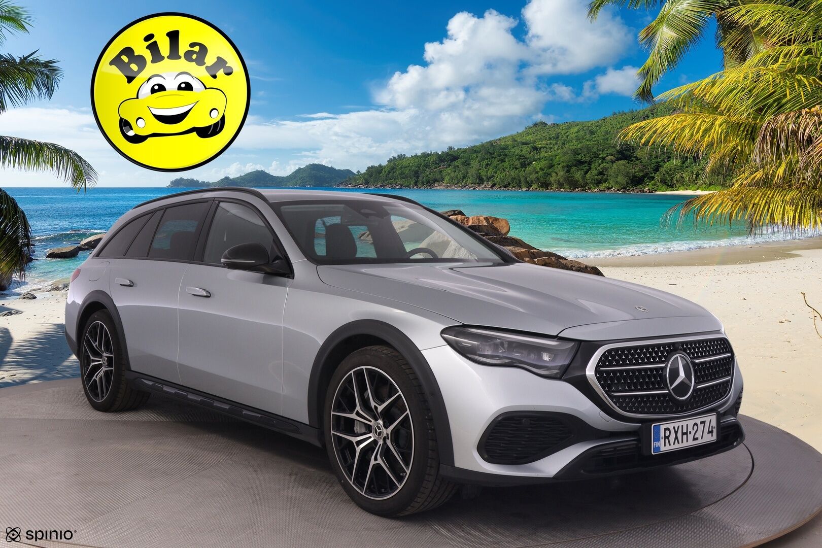 Mercedes-Benz E 2024 E 300de 4MATIC AllTerrain - | Webasto | Burmester | 360 | IHC | ACC | Muistinahat | S.Luukku | Koukku Alletaittuva | LED | 