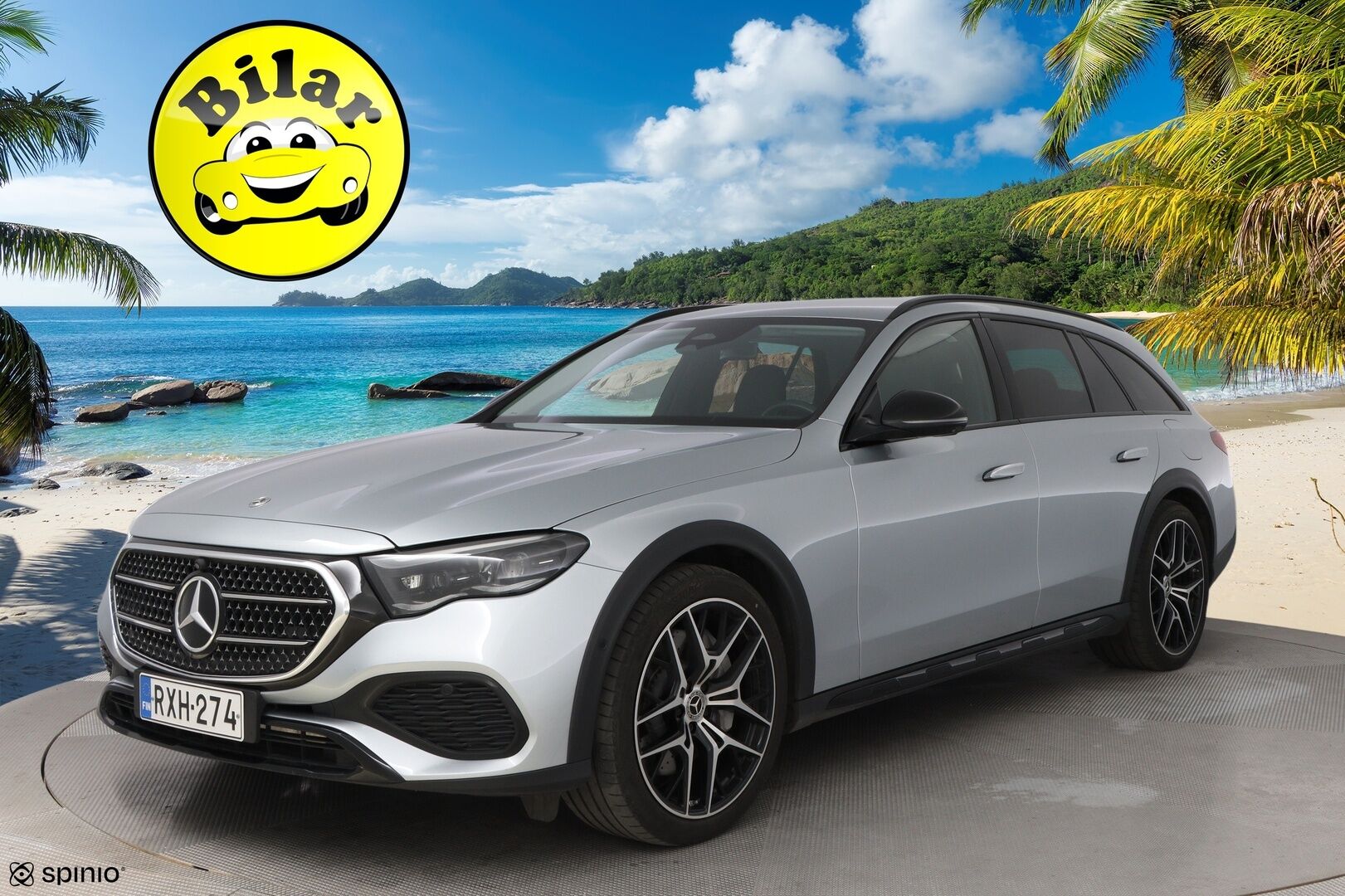 Mercedes-Benz E 2024 300 de 4MATIC A All-Terrain - Webasto | Burmester | DTR+ | 360-Kamera | Vetokoukku | Muistipenkki | Nahkasisusta | Huippuvarusteet!