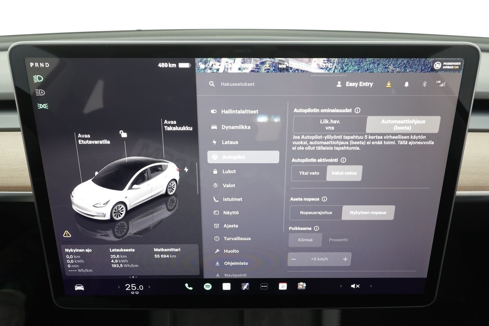 Tesla Model 3 2023 Long Range Dual Motor * Lasikatto / ILP / ACC / Matrix-LED / Muistipenkki / P.kamera / Premium Audio / Navi * - 2x Latauskaapelit - HULLUT AVAJAISHULINAT KORKOTARJOUS 3,29 %